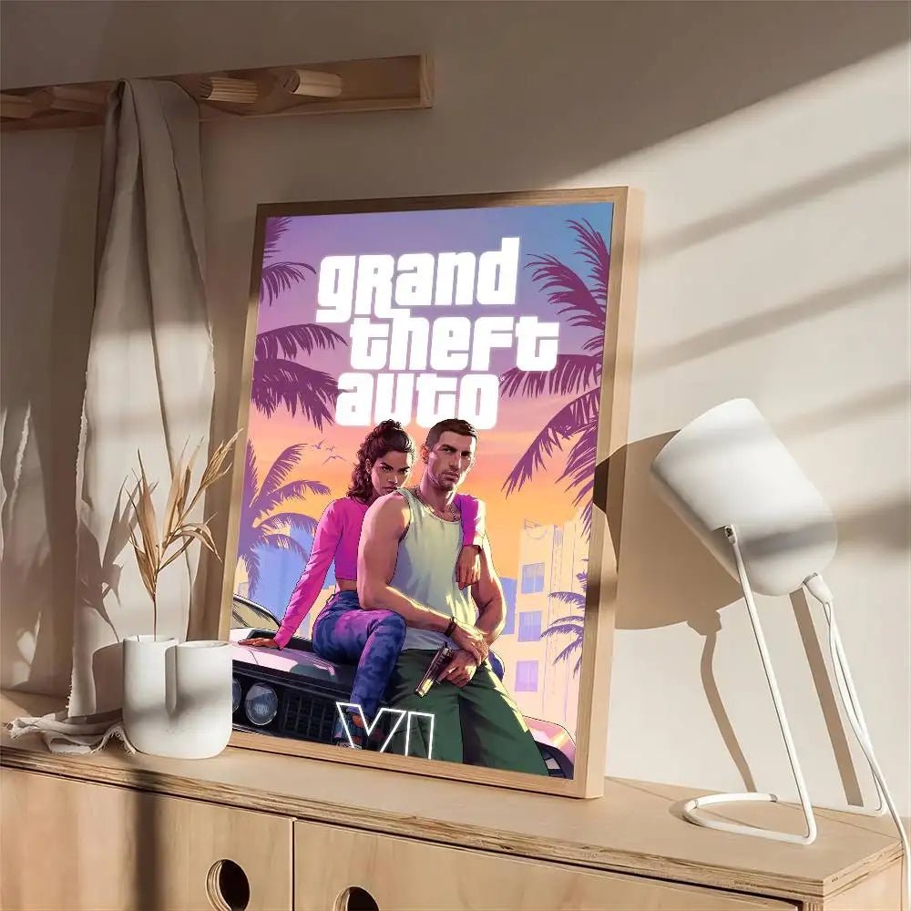Classic Wall Posters - GTA Accessories