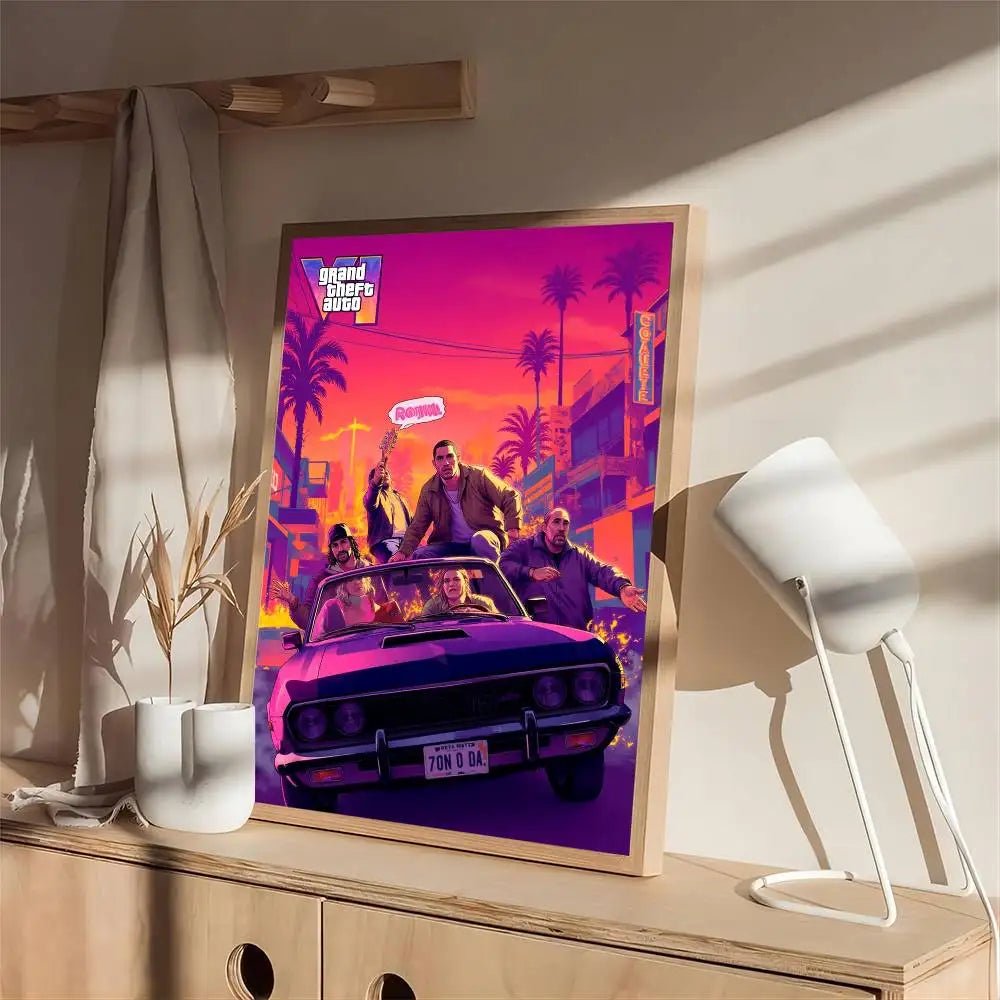 Classic Wall Posters - GTA Accessories