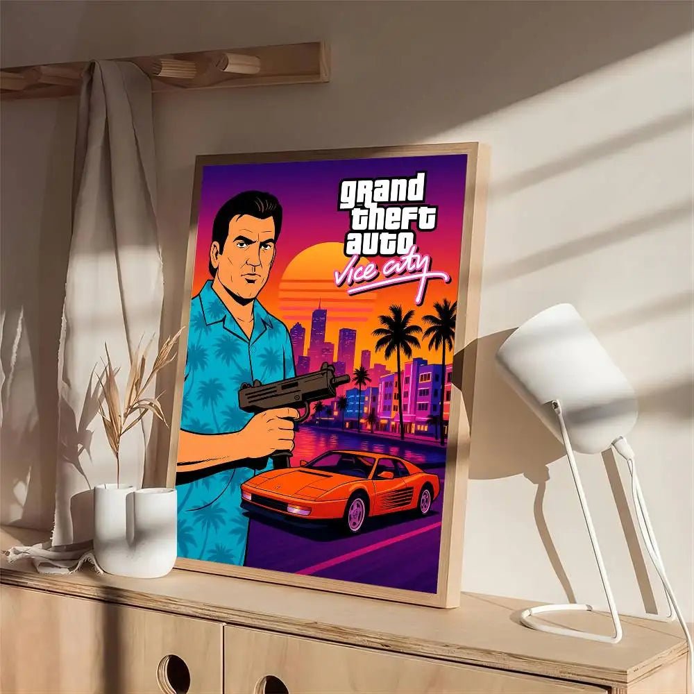 Classic Wall Posters - GTA Accessories