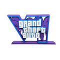 GTA 3D Logo Stand - GTA Accessories