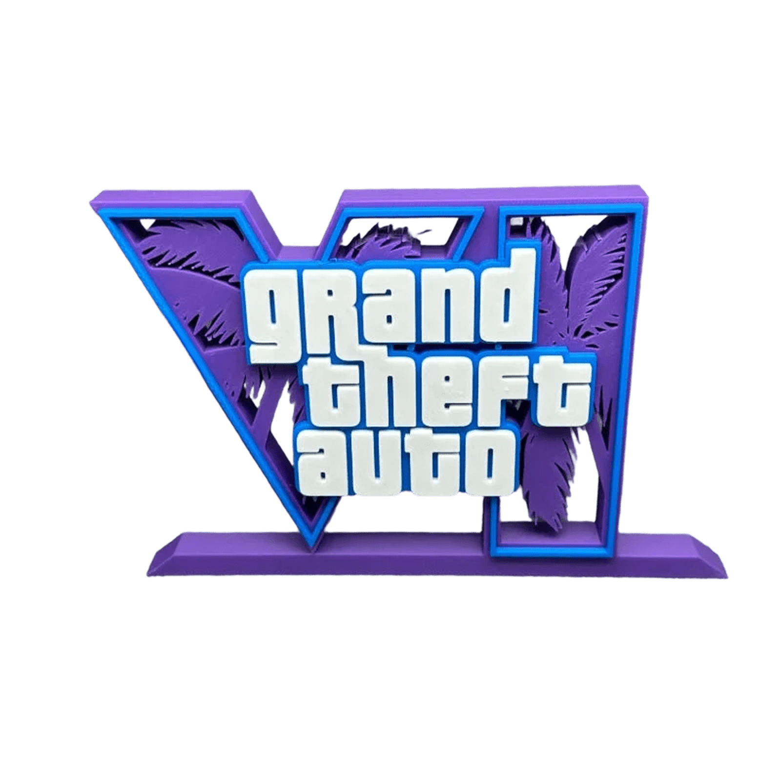GTA 3D Logo Stand - GTA Accessories