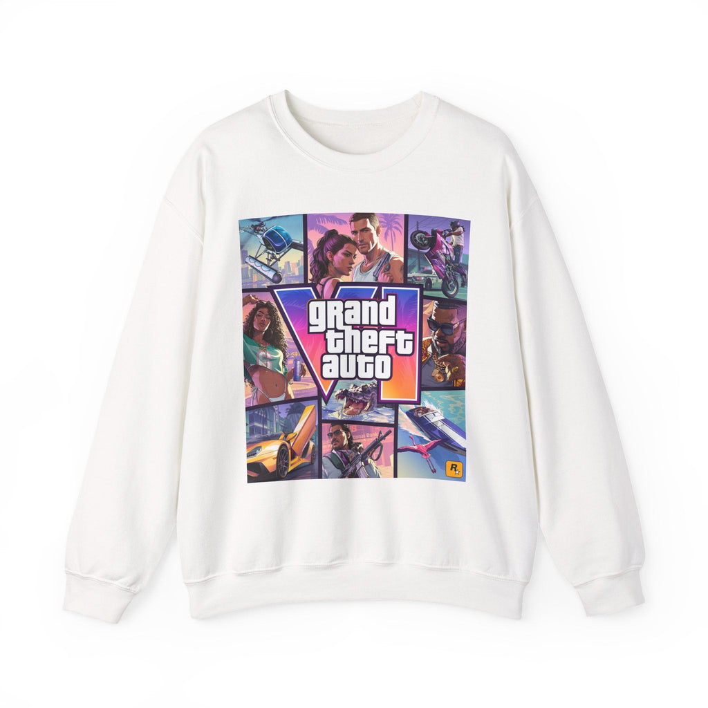 GTA VI Cover Crewneck Sweatshirt - GTA Accessories