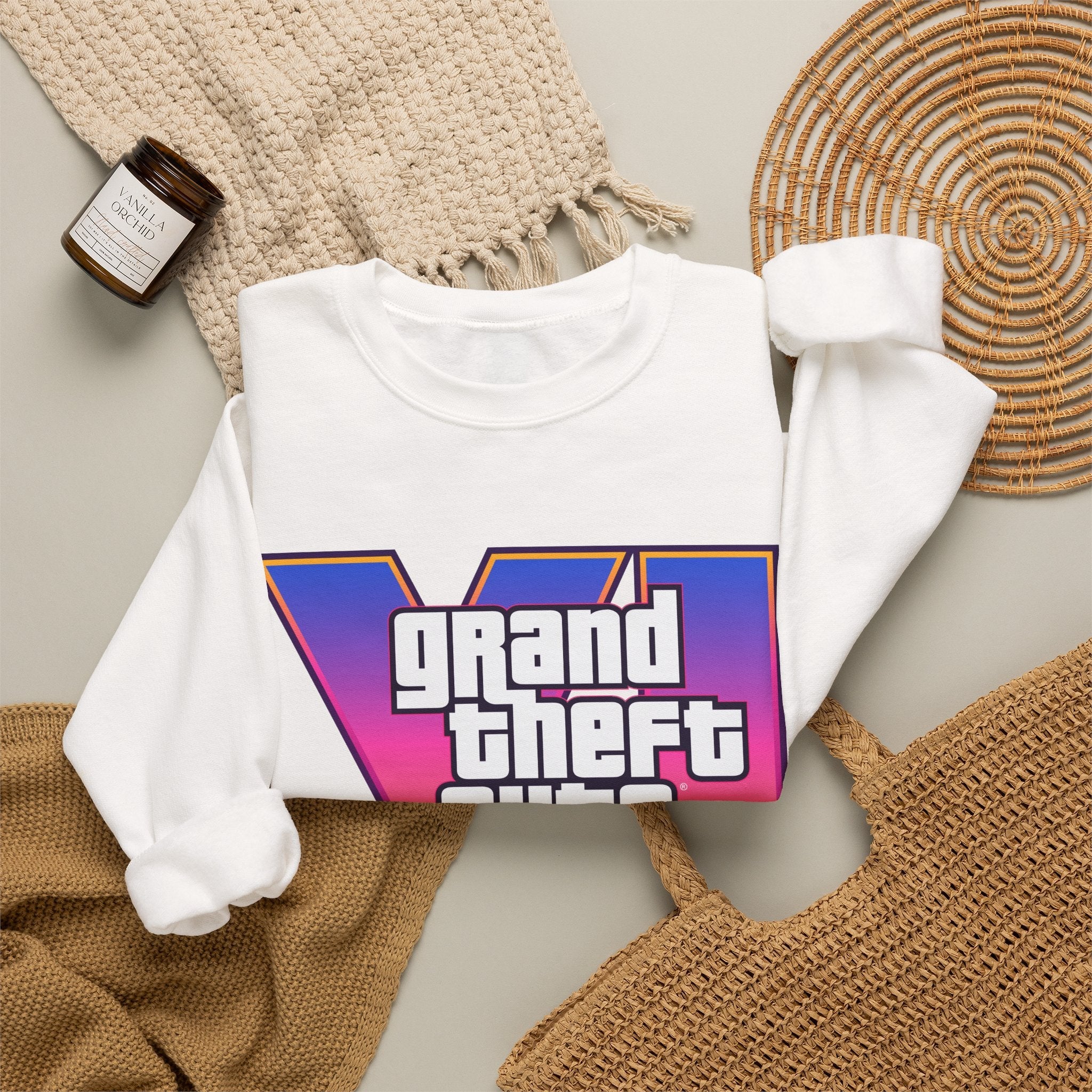 GTA VI Crewneck Sweatshirt - GTA Accessories