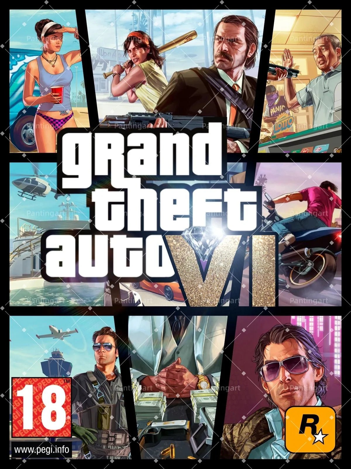GTA VI Posters - GTA Accessories