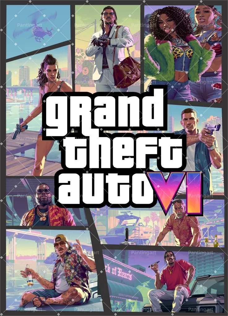 GTA VI Posters - GTA Accessories