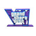 GTA 3D Logo Stand