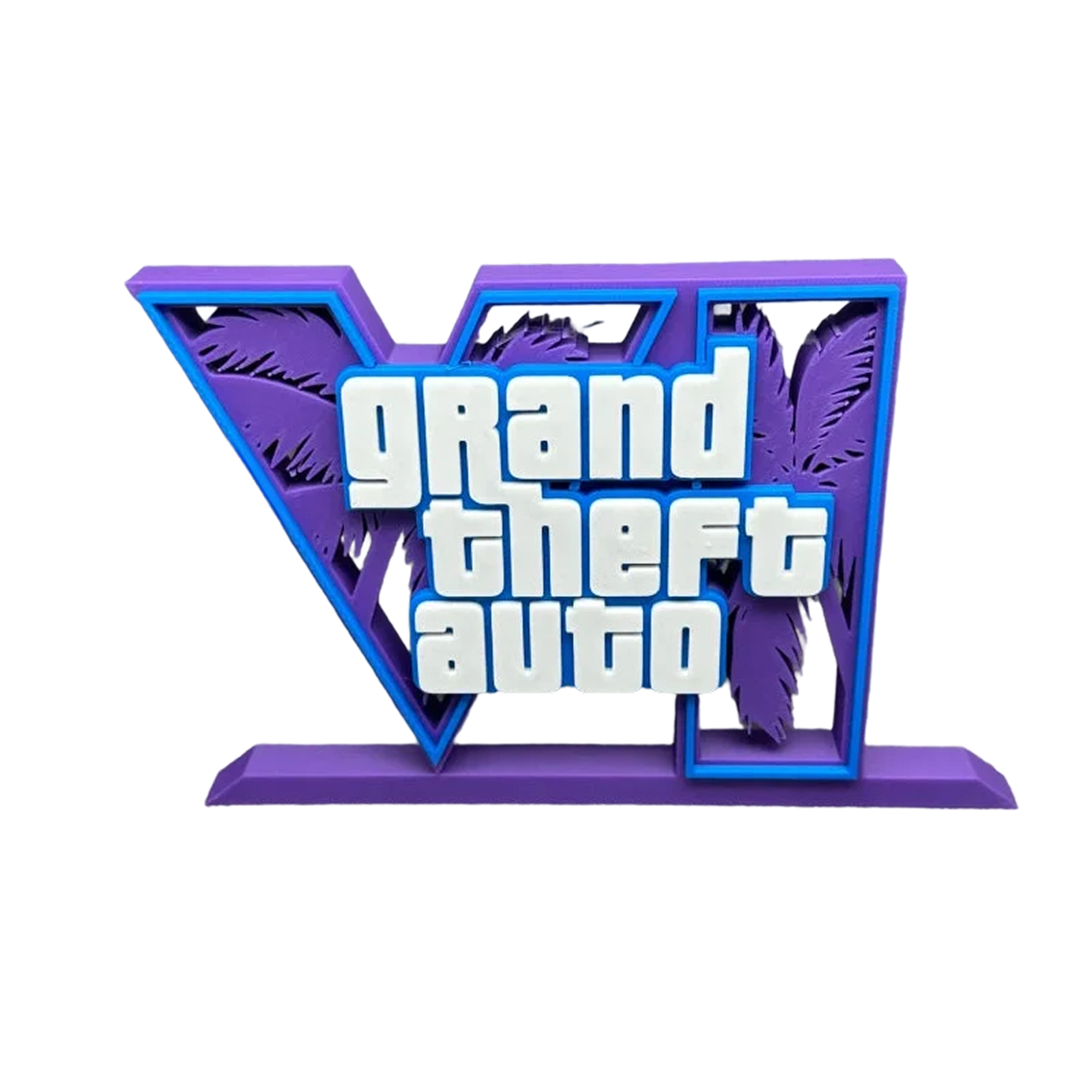 GTA 3D Logo Stand