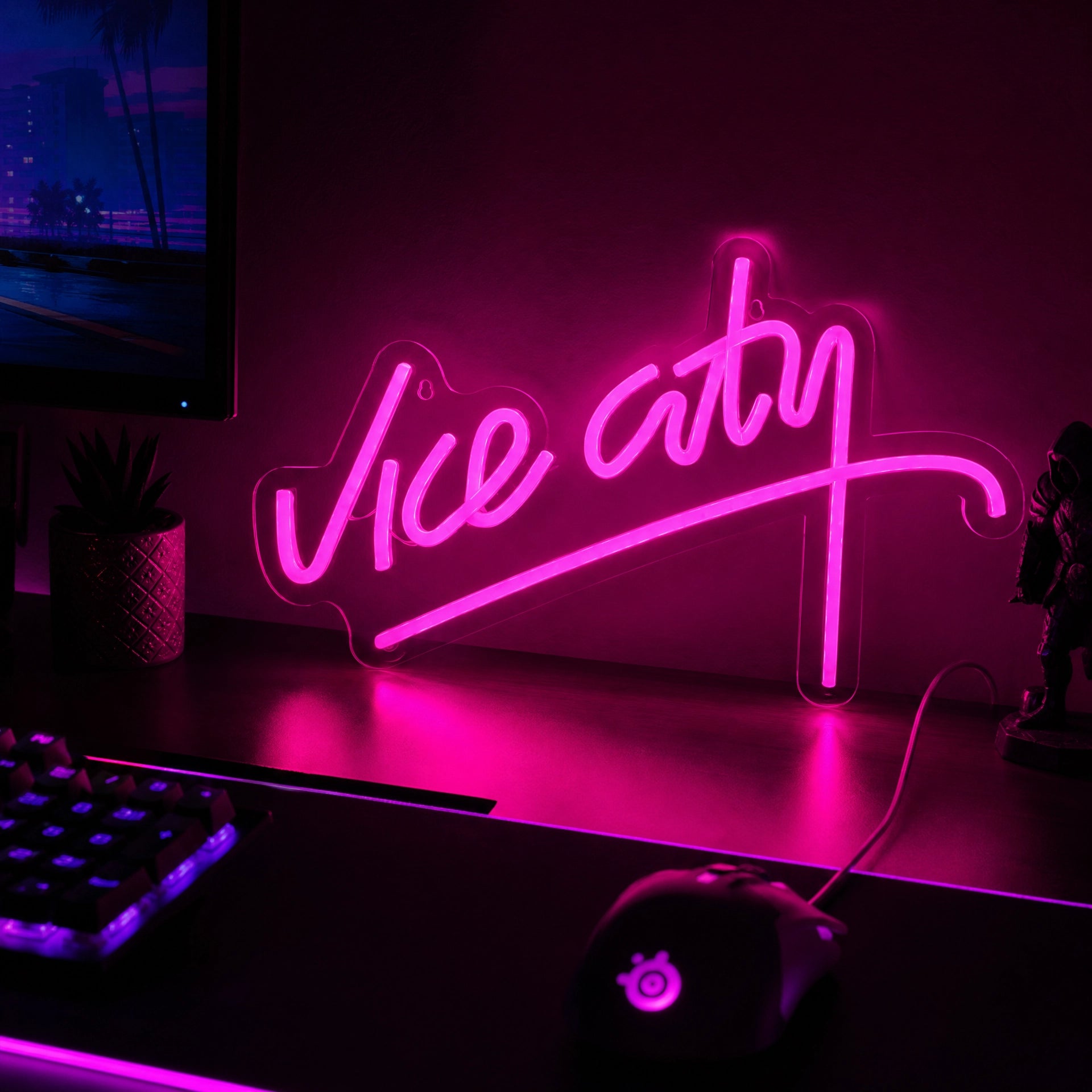 Vice City Neon Sign