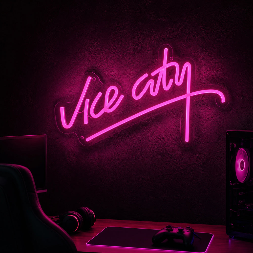 Vice City Neon Sign