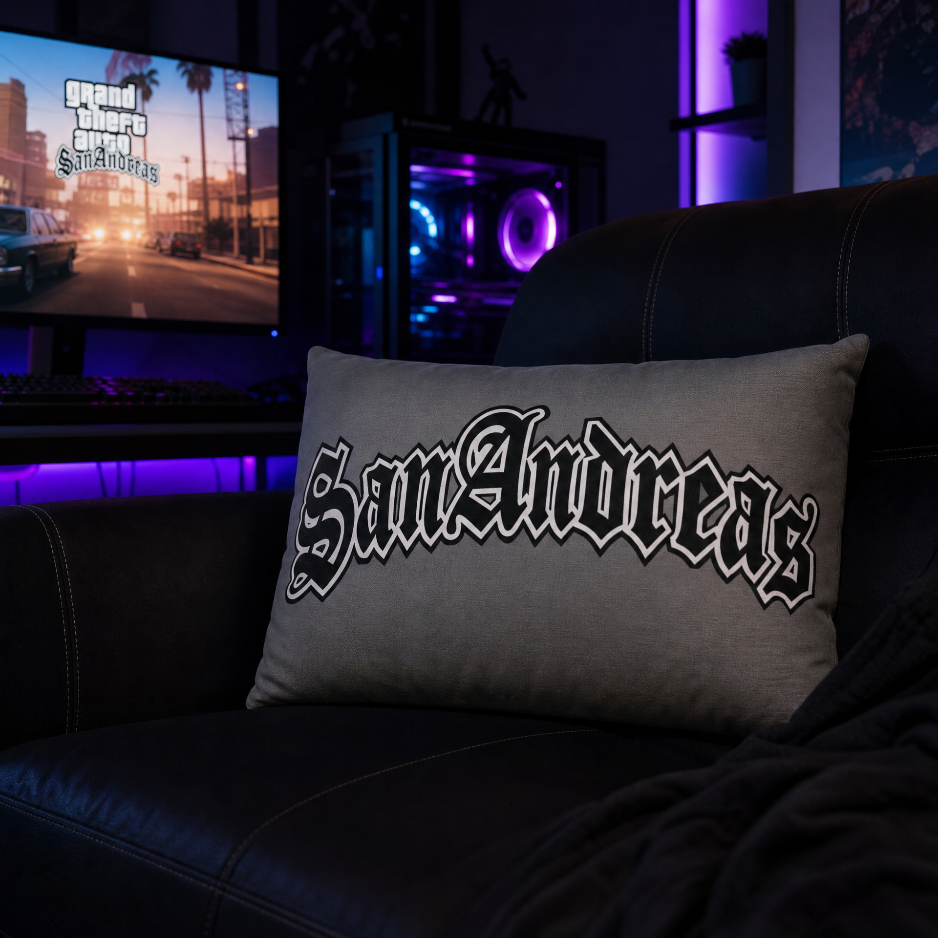 San Andreas Logo Pillowcase