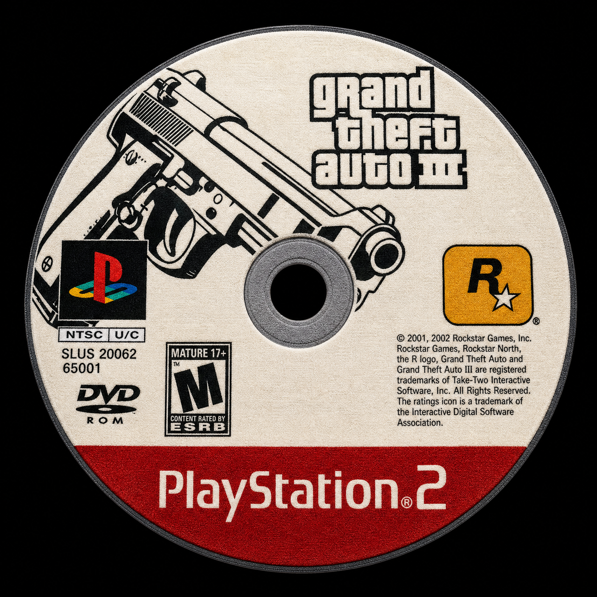 GTA CD Rug