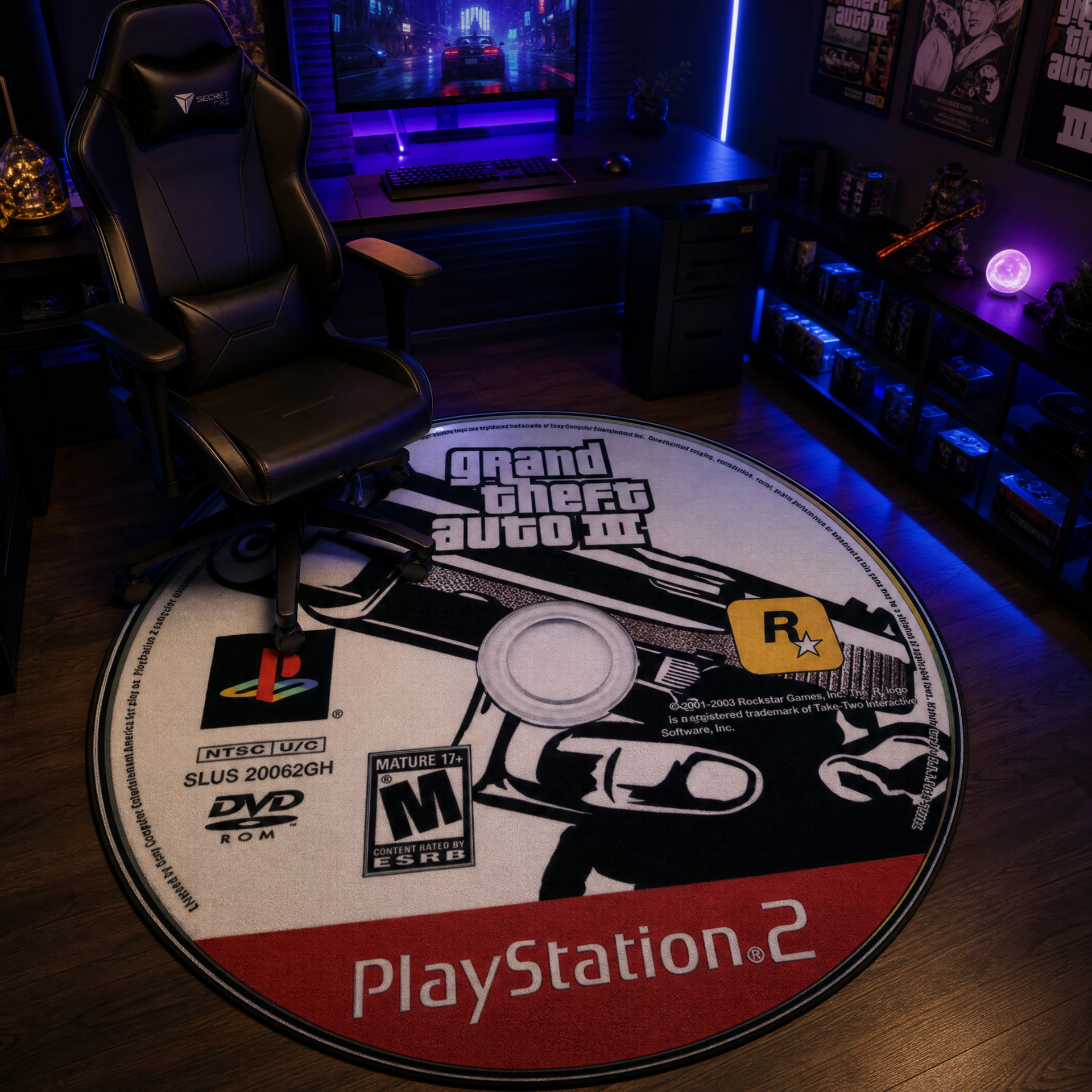 GTA CD Rug