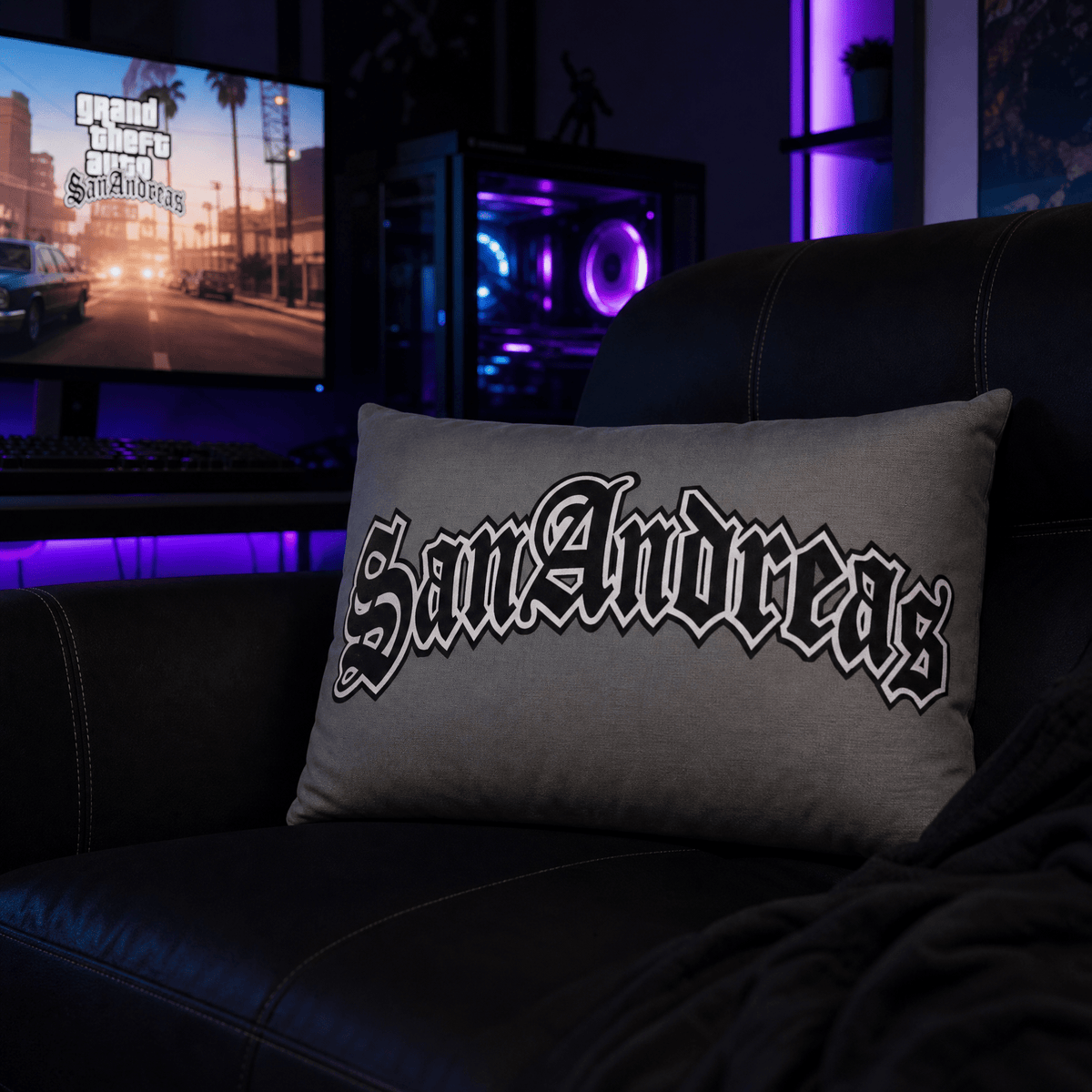 San Andreas Logo Pillowcase - GTA Accessories