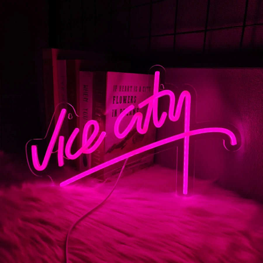 Vice City Neon Sign - GTA Accessories