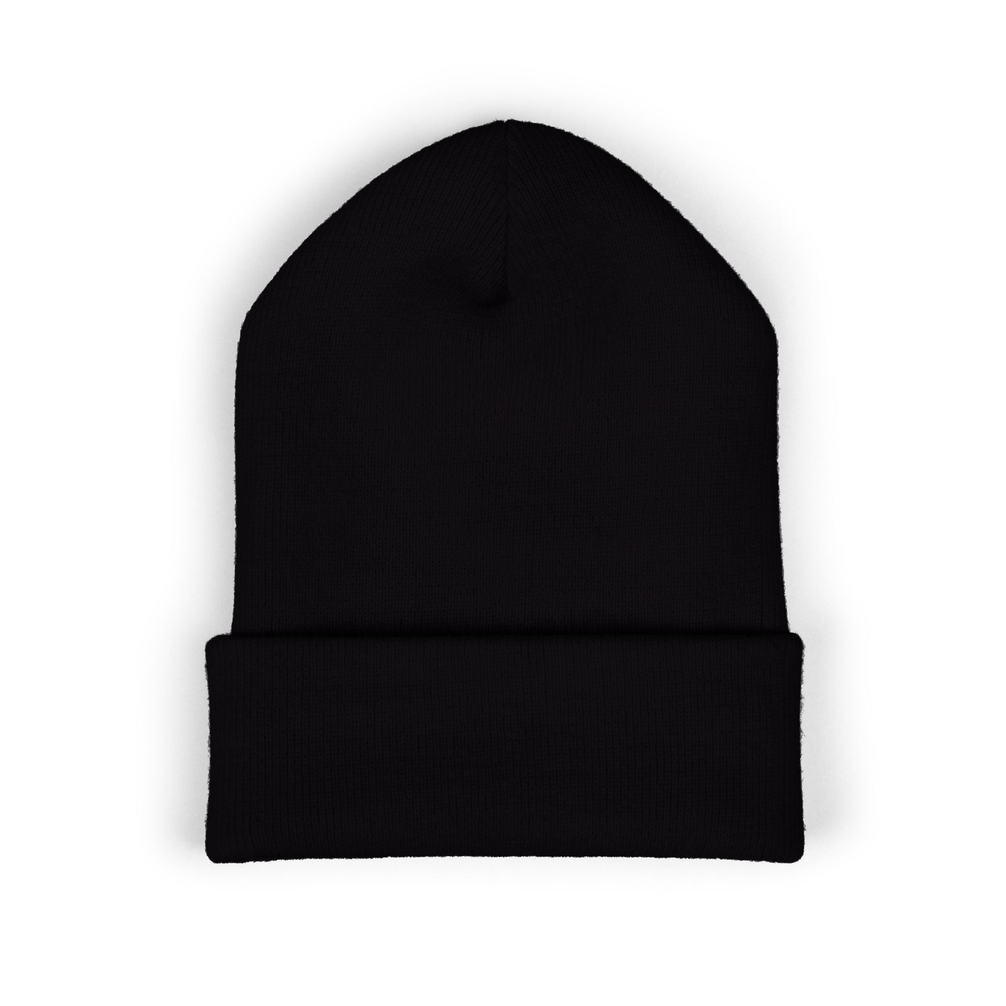 Wanted Black Classic Cuffed Beanie (Embroidery) - GTA Accessories