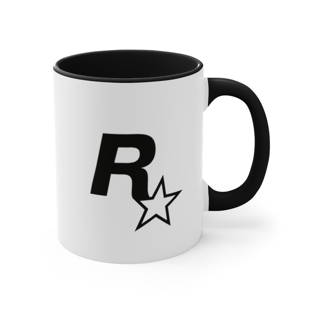 White Rockstar Mugs - GTA Accessories