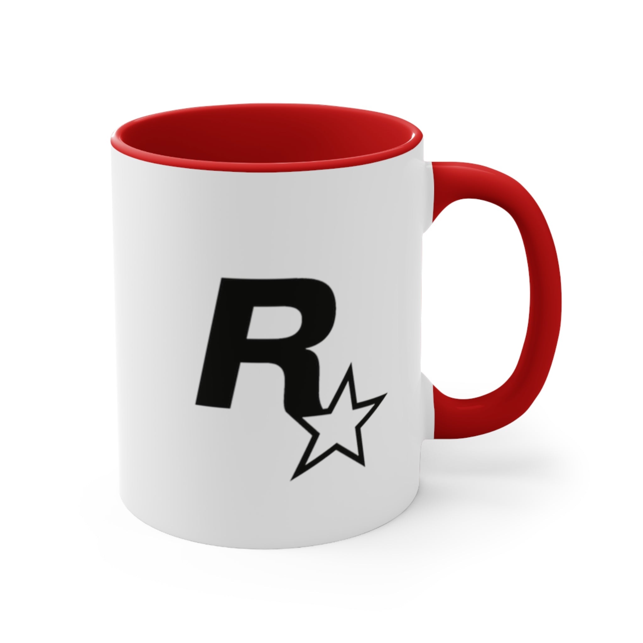 White Rockstar Mugs - GTA Accessories